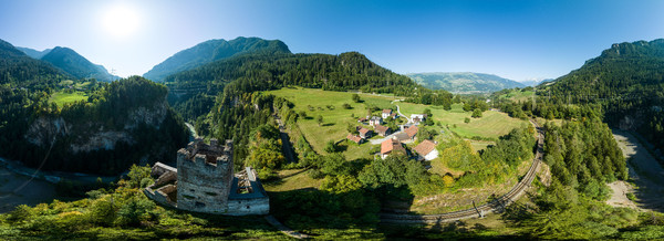 Campi, Domleschg, Graubünden, Schweiz